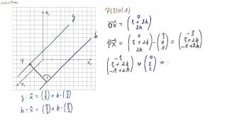 08 Abstand paralleler Geraden im Raum Analytische Geometrie [upl. by Kciredec733]