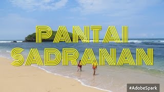 PANTAI SADRANAN GUNUNG KIDUL [upl. by Sylirama]