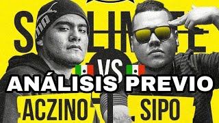 Aczino VS Sipo  Línea 16 XL sin límites Análisis previo [upl. by Quillan]