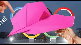 Avião de Papel Planador ✈️ Como Fazer um Origami Rápido Que VOA LONGE ✈️ Dobradura de Papel Fácil [upl. by Gilly359]