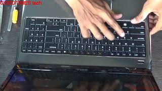 DELL Inspiron N5010  Keyboard Replacement [upl. by Llewoh]