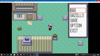 Como jugar POKEMON RUBY con emulador GBA en PC [upl. by Akihsan]