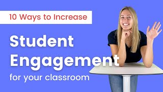 10 Strategies amp Tips to Increase Student Engagement [upl. by Terrie]