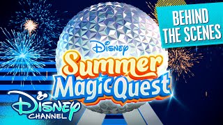 Behind The Scenes of Disney Summer Magic Quest at Walt Disney World  disneychannel [upl. by Hafital152]