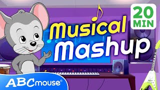 🎶20 Minute Preschool Musical Mashup  ABCmouse Songs for Little Learners 🎸 🥁 🎹 [upl. by Martguerita]