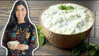 Easy Cucumber Raita [upl. by Bernete]