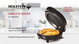 HH0937012 Omelette Maker Holstein Housewares [upl. by Najram41]