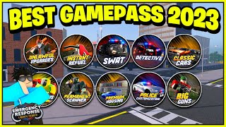 Which GAMEPASS should YOU BUY in ERLC 2023 Emergency Response Liberty County [upl. by Asyl712]