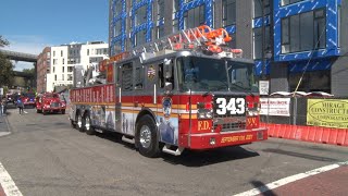 Jersey CityNJ Fire Department 150th Anniversary Parade 10321 [upl. by Pearl]