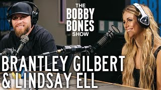 Brantley Gilbert and Linsday Ell Talk About Their New Collaboration [upl. by Adihsaar]