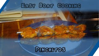 How to prepare Spanish Pork Skewers  Pinchitos  Easy Boat Cooking  Island Packet 32 [upl. by Llered]