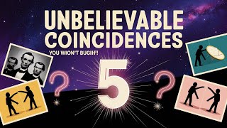 Top 5 Bizarre Coincidences You Won’t Believe Actually Happened 😲 trending facts historicalevents [upl. by Nuahc]