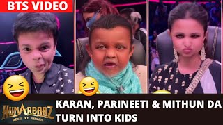 Hunarbaaz BTS Bharti Singh makes FUNNY videos of Karan Johar Parineeti Chopra amp Mithun Chakraborty [upl. by Glaudia672]