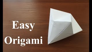 How To Make A Origami Paper Diamond [upl. by Fidela]