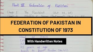 Federation of Pakistan Part III [upl. by Nuy]