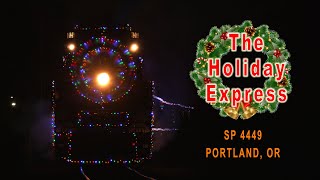 Christmas Trains  4449 Holiday Express [upl. by Embry17]