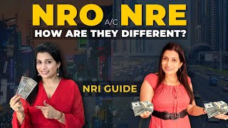 NRE and NRO Account Difference Explained I NRI Guide [upl. by Jet]