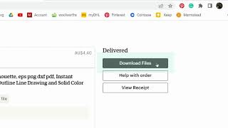 How to Retrieve and Download A Digital File You Purchased on Etsy [upl. by Eiramac672]