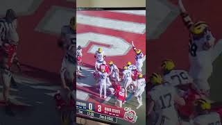 Michigan Scores the First Touchdown vs Ohio State [upl. by Atiuqahc]