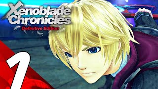 XENOBLADE CHRONICLES Definitive Edition  Gameplay Walkthrough Part 1  Prologue Switch [upl. by Jeroma]