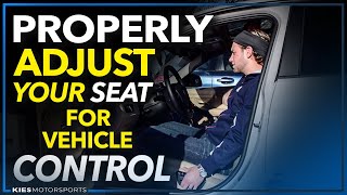 How to Properly Adjust Your Cars Seat for Maximum Vehicle Control [upl. by Ortrude]