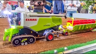 RC tractor ACTION in 132 scale [upl. by Eifos]