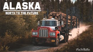 ATS Alaska Map  Incredible Logging Trip  American Truck Simulator [upl. by Ayoral]