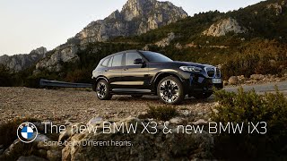 The new BMW X3 and the new BMW iX3 [upl. by Silliw803]