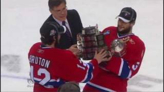 2008 Memorial Cup  trophy breaks [upl. by Ailgna347]