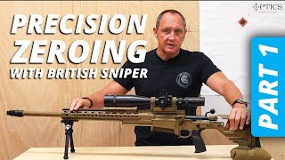 Precision Rifle Scope Zeroing With British Sniper Part 1 [upl. by Kirkpatrick]