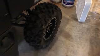 Polaris Ranger shock adjustment [upl. by Ecirad]