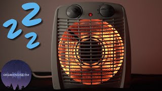 Sleep in minutes 😴 with deeply relaxing fan heater sound  Dark Screen [upl. by Lorac886]