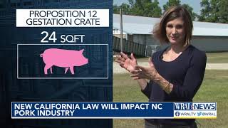 New California law will impact NC pork industry [upl. by Lednew]