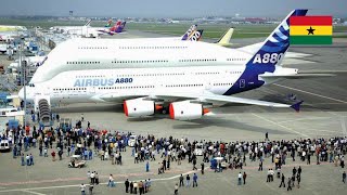 Worlds Largest Plane Arrival At The Kumasi International Airport Ones Its Completed Is Incredible [upl. by Nywnorb]