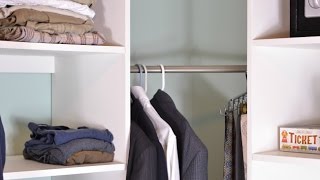 DIY Master Closet Shelving [upl. by Cousin]