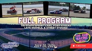 July 20 2024  FULL PROGRAM  Springport MidMichigan Speedway [upl. by Barhos]