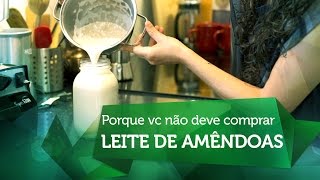 Como fazer leite de amêndoas caseiro em 5 minutos   EP 90 [upl. by Billi278]