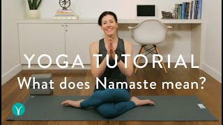 What does Namaste mean IMPORTANT for anyone who practices yoga [upl. by Daukas24]