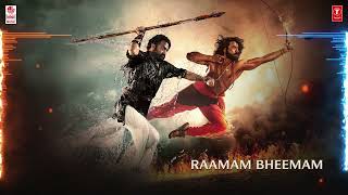 Raamam Bheemam  RRR OST  Original Score by M M Keeravaani  NTR Ram Charan  SS Rajamouli [upl. by Nylg363]