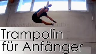 15 Trampolinübungen für Anfänger ►►► Übersichtsvideo [upl. by Laucsap579]