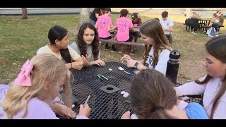 Bierbaum Elementary to markers wreath on graves at Jefferson Barracks cemetery [upl. by Alexandra]