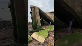 Warden Beach Pillboxes 🥸 Sheerness Isle Of Sheppy Kent England UK 🇬🇧 [upl. by Yssim]