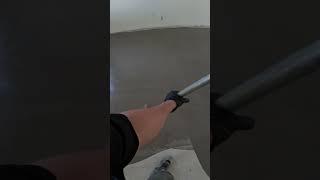 How to grout coat 👷🏽‍♂️ polishedconcrete concretefloor construction concretegrinding [upl. by Annaegroeg]