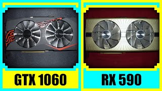 GTX 1060 5GB vs RX 590 in 2022 [upl. by Lorak760]