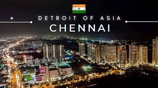 Chennai 4k drone view  Detroit of Asia  Explore Chennai  Explore the world [upl. by Jarus]