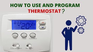 How to use Thermostat Emerson 1F800261 [upl. by Vandyke866]