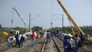 Railway Underpass Construction Process  Suri Section  Asansol Division  Eastern Railway  2020 [upl. by Odlopoel]