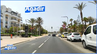 Visit Agadir Morocco  downtown 2023 agadir [upl. by Donelson389]