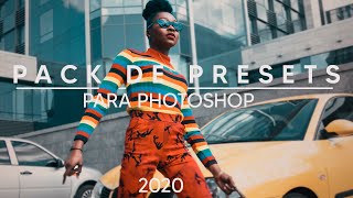 El mejor Pack de presets para Photoshop 2020  Tutorial [upl. by Fannie]