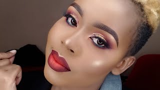 SIGNATURE RED OMBRE LIP TUTORIAL FOR BEGINNERS [upl. by Vaish]